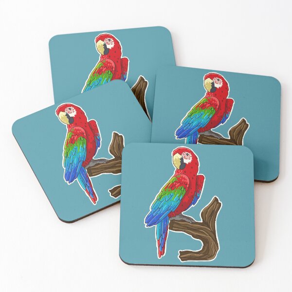 Item preview, Doodle Scarlet Macaw designed and sold by Victoria Peterson.