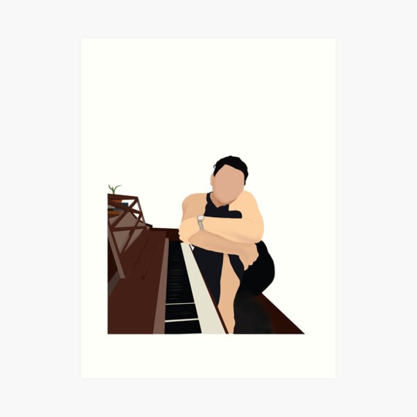 Elena at the Piano Art Print