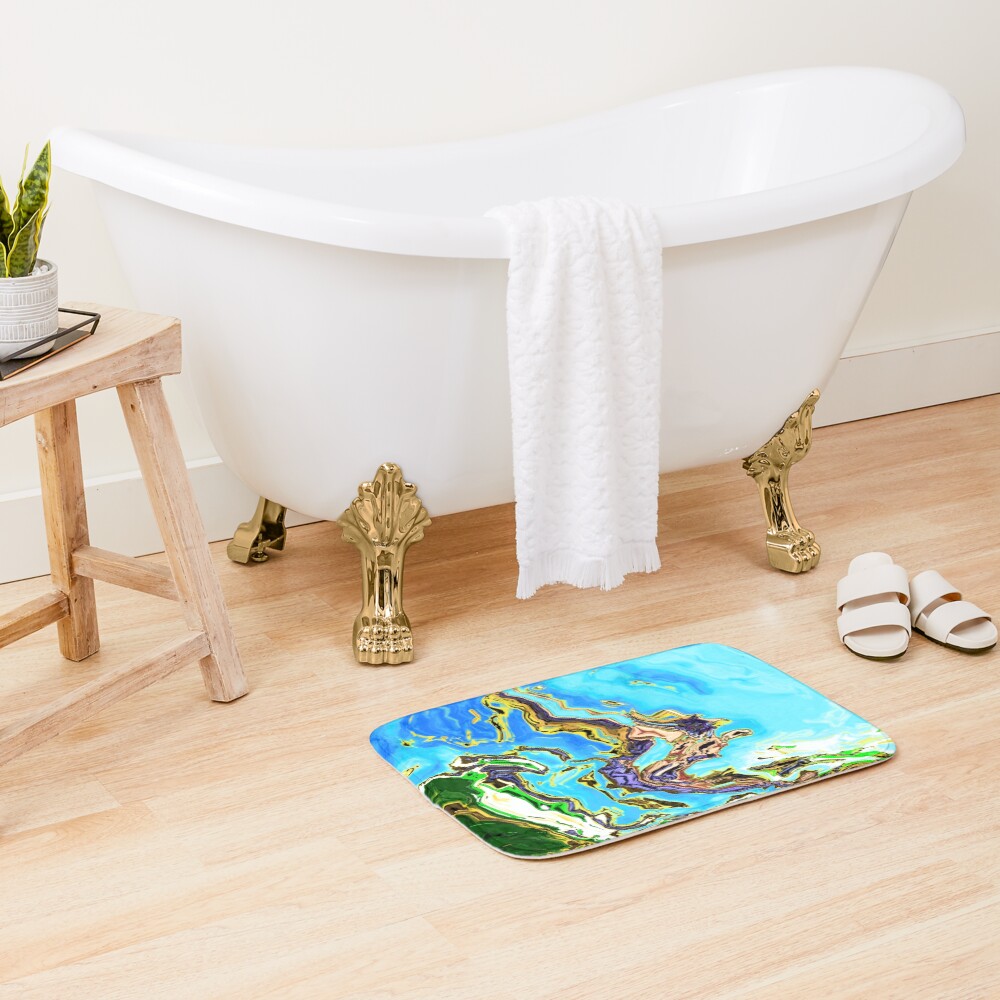 Item preview, Bath Mat designed and sold by ACidysfunction.