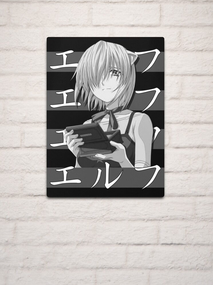 Elfen Lied  Minimalist poster, Anime, Anime shows