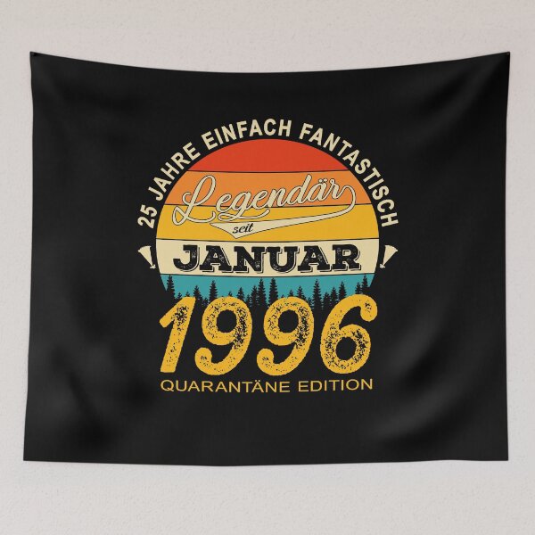 Item preview, 25th Birthday 25 Years Born In 1996 January designed and sold by Renergie.