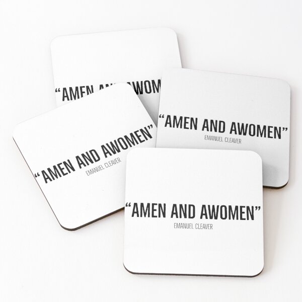 Item preview, amen and awoman sticker designed and sold by Mbad12.