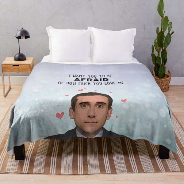 Item preview, The Office - Michael Scott - I want you to be afraid of how much you love me designed and sold by Orsum-art.