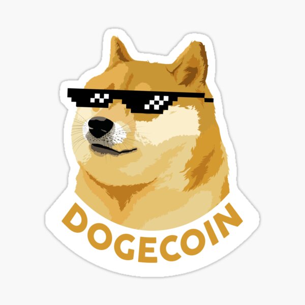 DOGECOIN Sticker