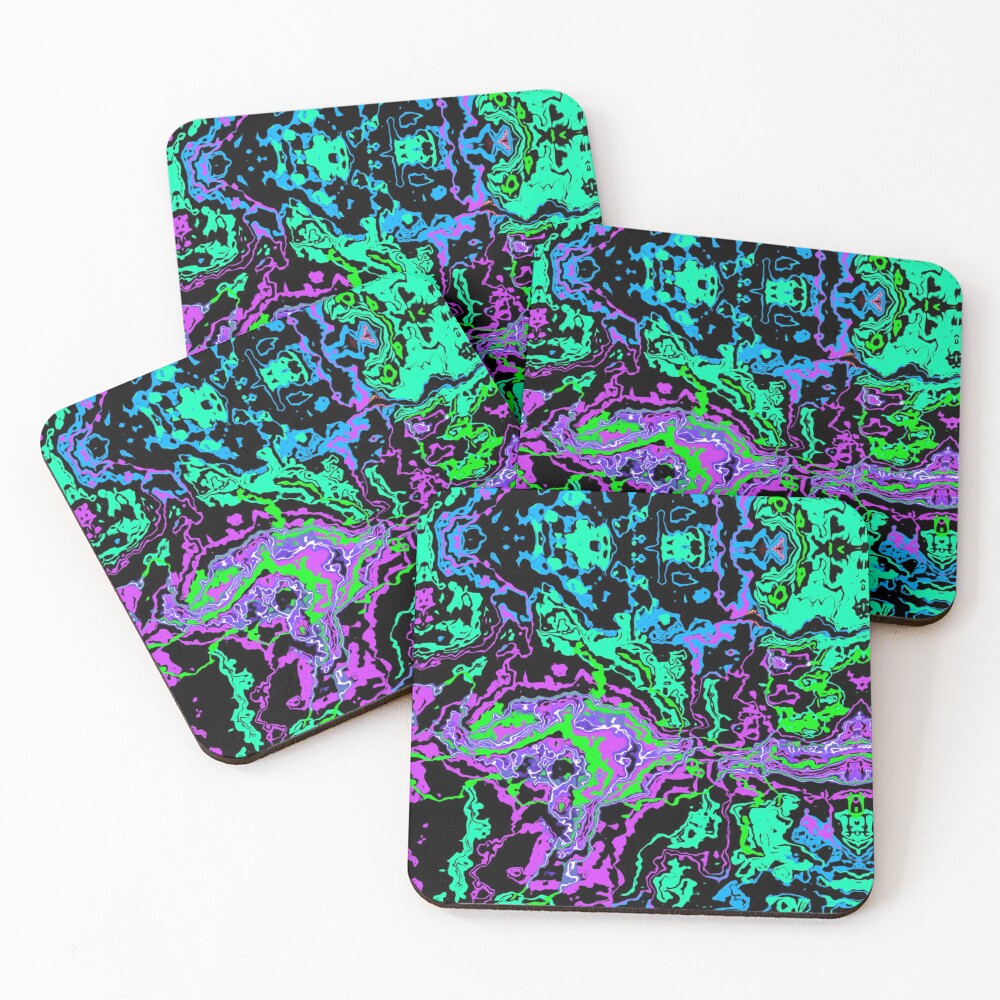 Item preview, Coasters (Set of 4) designed and sold by ACidysfunction.