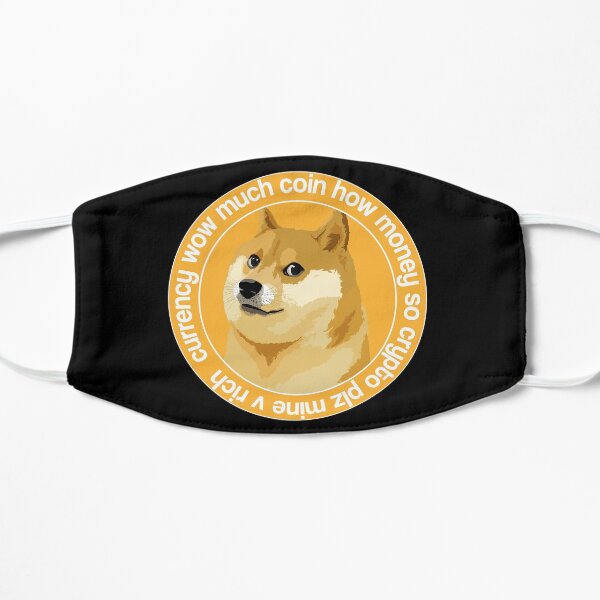 Dogecoin Face Masks Redbubble