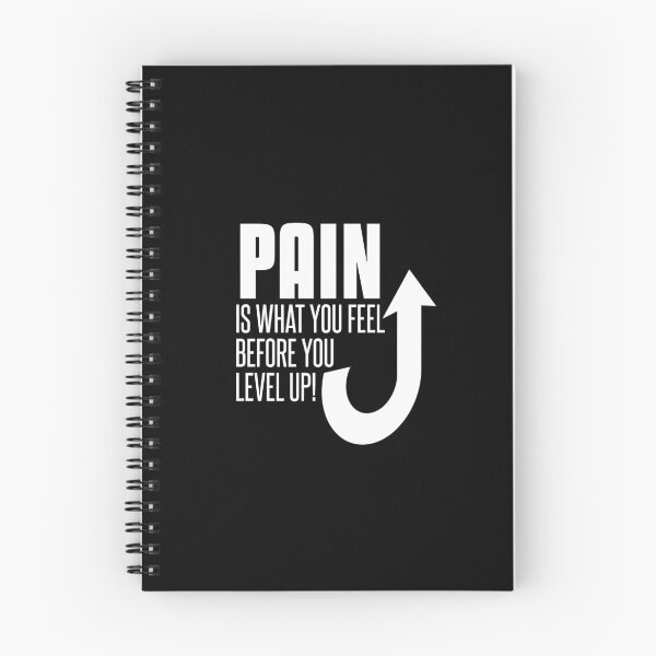 Item preview, Pain is what you feel before you level up designed and sold by dylanxh.