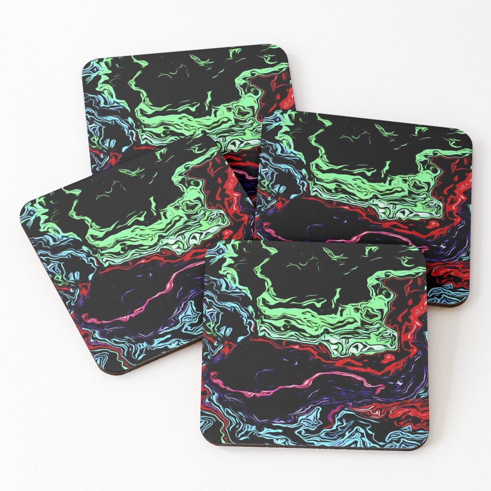 Item preview, Coasters (Set of 4) designed and sold by ACidysfunction.