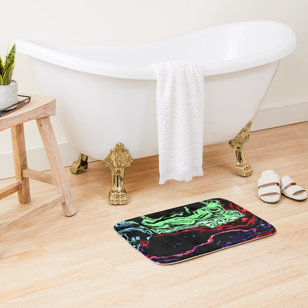 Item preview, Bath Mat designed and sold by ACidysfunction.
