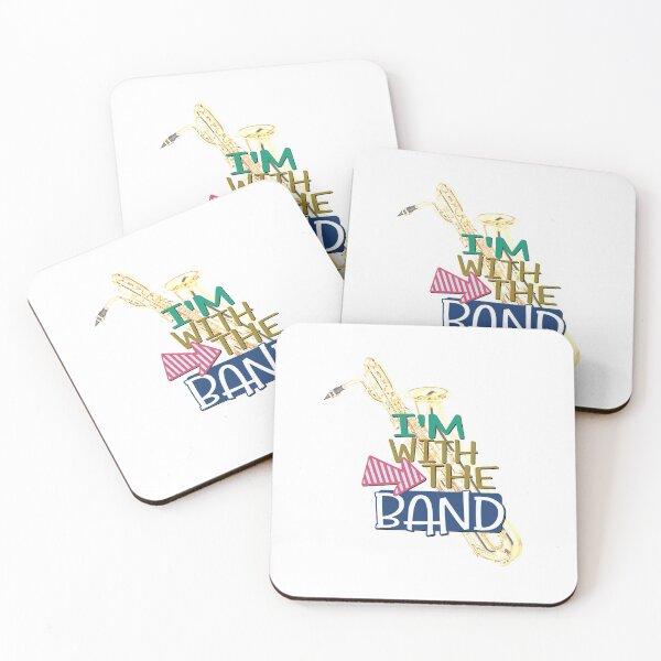 Item preview, I'm With The Band - Baritone Saxophone designed and sold by BandMomDesigns.