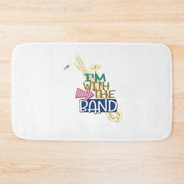Item preview, I'm With The Band - Baritone Saxophone designed and sold by BandMomDesigns.