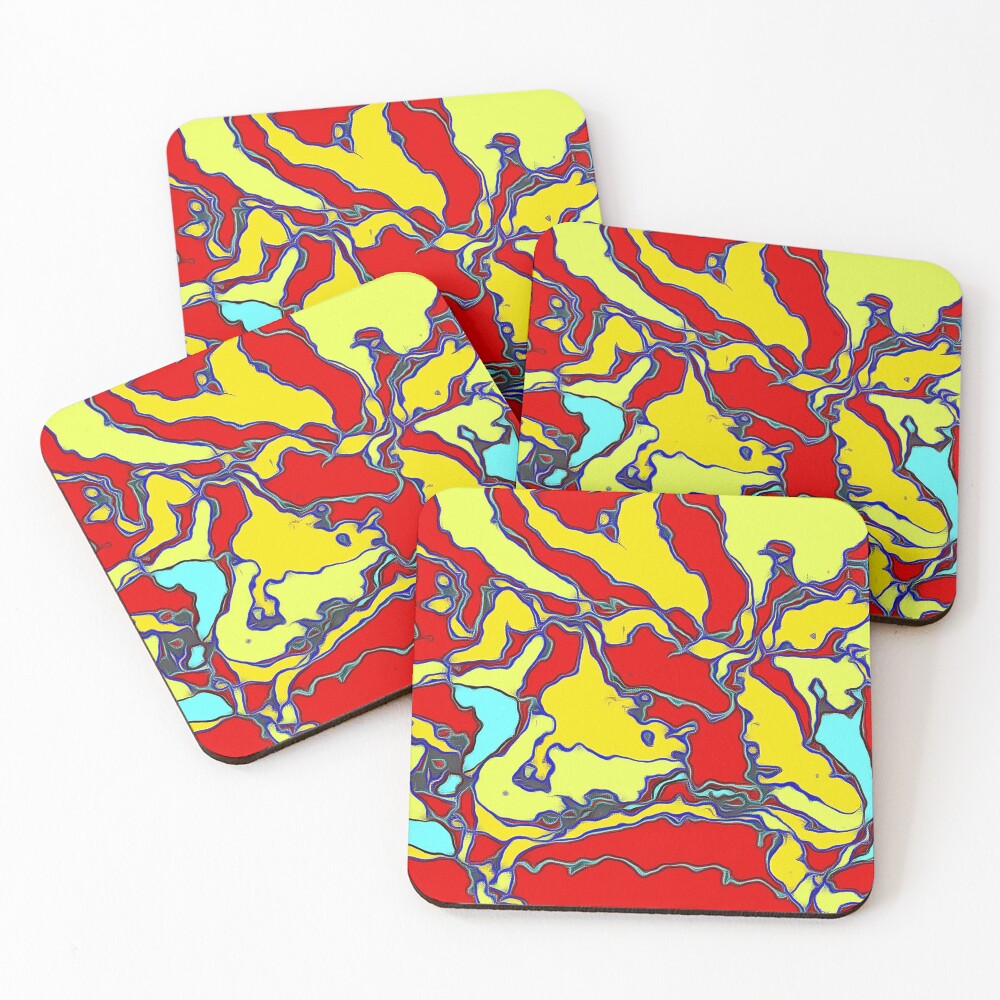 Item preview, Coasters (Set of 4) designed and sold by ACidysfunction.