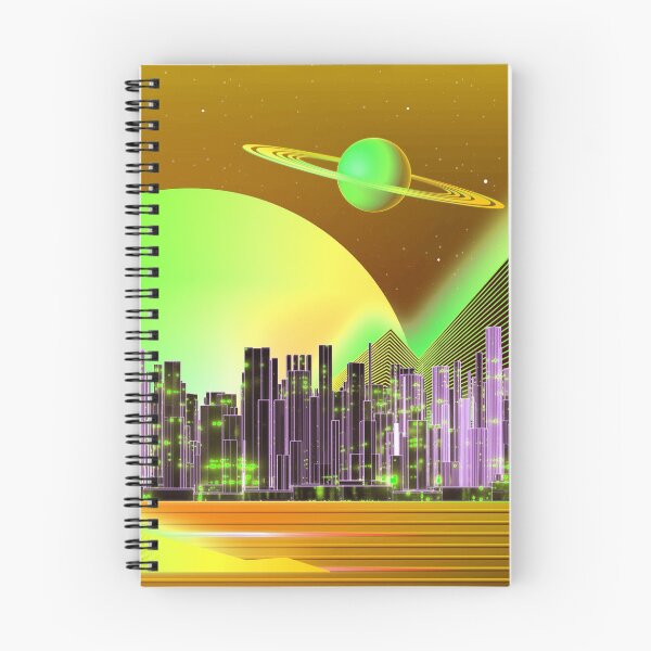 Item preview, Vaporwave Retrowave Landscape designed and sold by kandycoded.