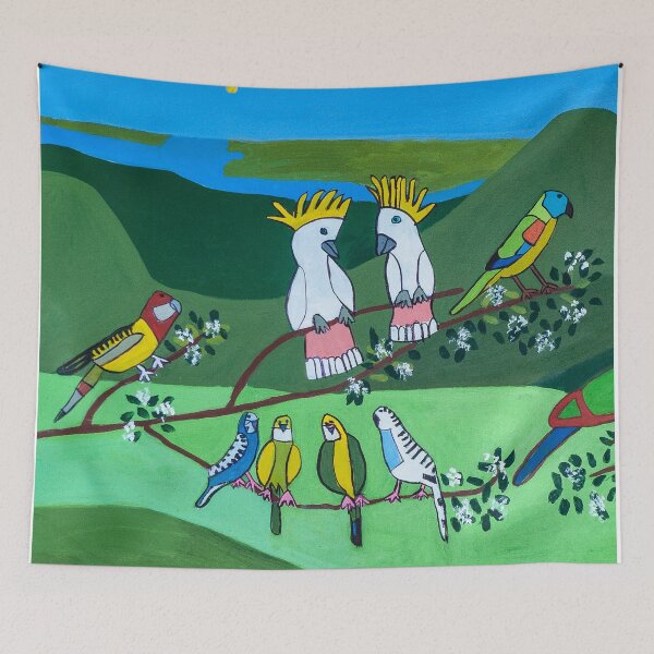 Item preview, Parrots Zion Levy Stewart designed and sold by Zion Levy Stewart.