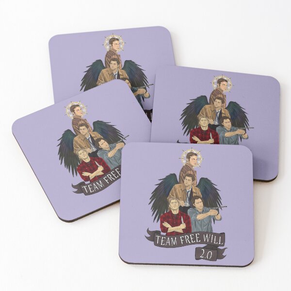 Item preview, Supernatural Team Free Will 2.0 designed and sold by LittlePopaArt.