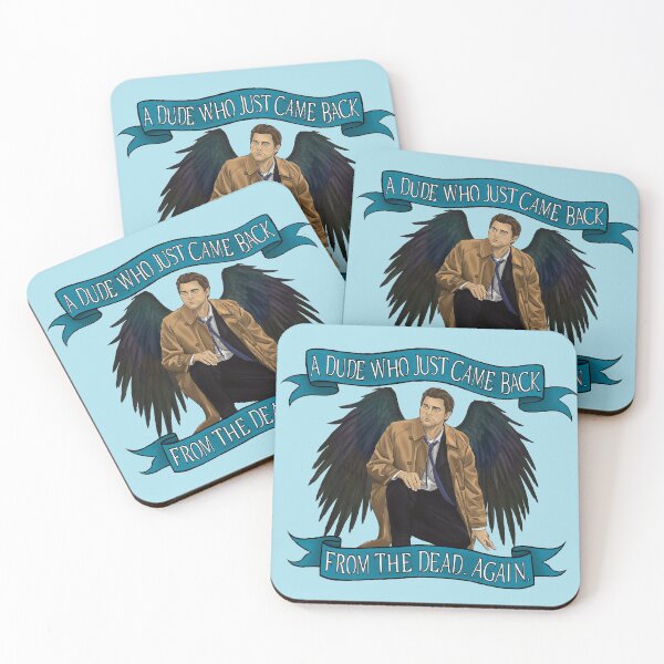 Item preview, Supernatural Team Free Will 2.0 - A Dude Who Just Came Back From The Dead designed and sold by LittlePopaArt.