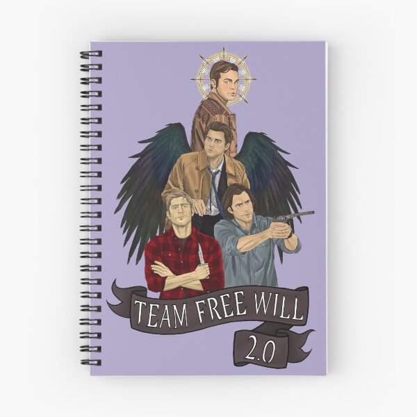 Item preview, Supernatural Team Free Will 2.0 designed and sold by LittlePopaArt.