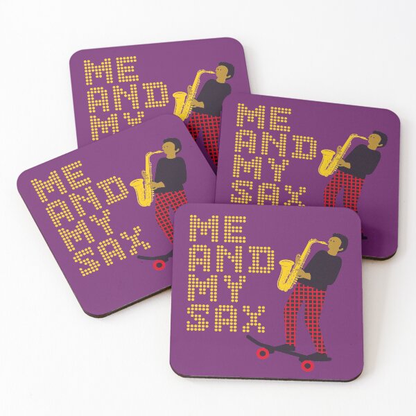Item preview, ME AND MY SAX designed and sold by FunkyMules.