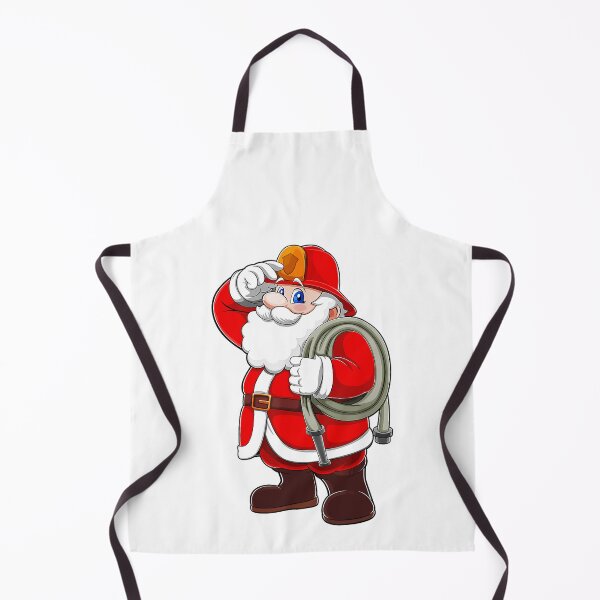 Item preview, Firefighter Santa Claus designed and sold by OrnamentallyYou.