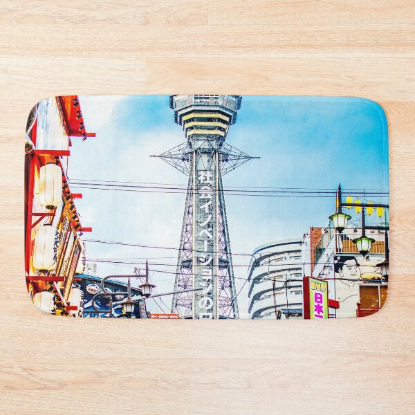 Item preview, Retro Osaka Shinsekai Painting designed and sold by recs-official.