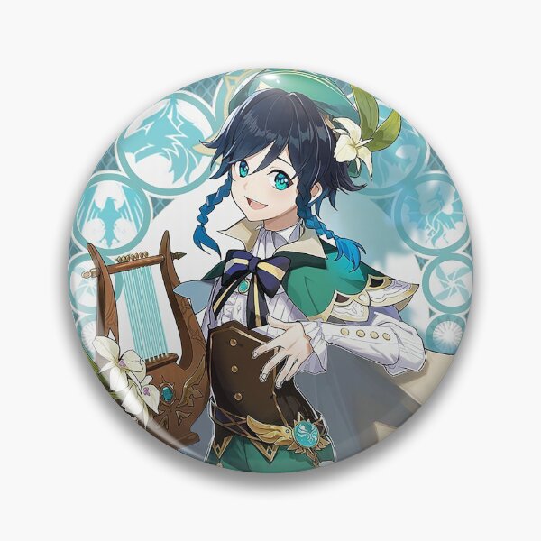 Item preview, Genshin Impact - Venti Anemo Bard Character designed and sold by Krimsy.