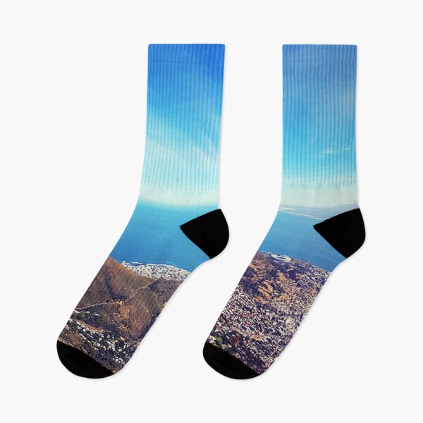 Aperçu de l'œuvre Vue de dessus de la montagne du Cap créée et vendue par ShopMonsta.