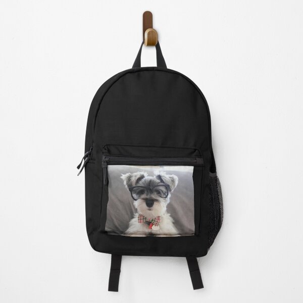 Item preview, Schnauzer dog with glasses pets dogs cute puppy designed and sold by Coolstuff4you71.