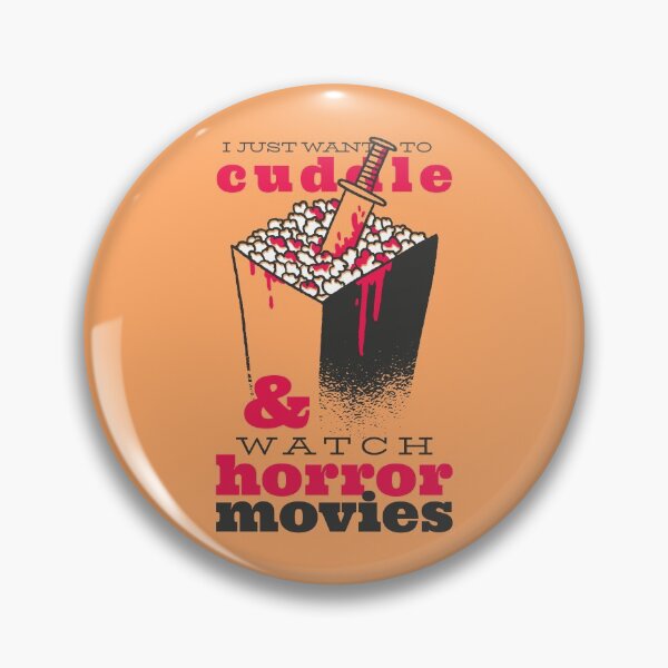 Item preview, Cuddle and watch horror movies designed and sold by Piztees.