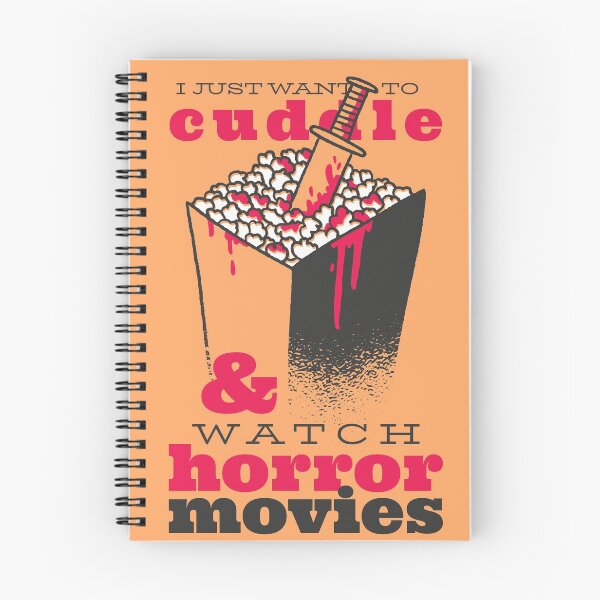 Item preview, Cuddle and watch horror movies designed and sold by Piztees.