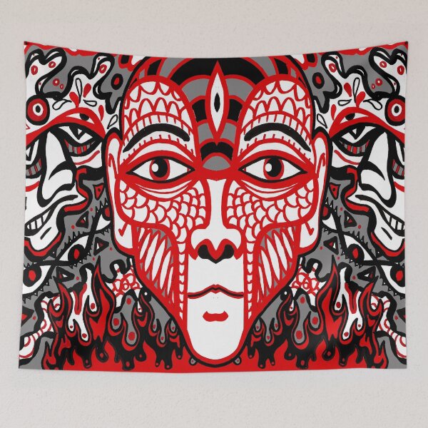 Item preview, Red Chaos designed and sold by Q Art & Design .
