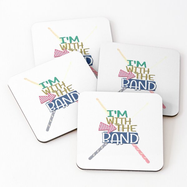 Item preview, I'm With The Band - Drumsticks designed and sold by BandMomDesigns.