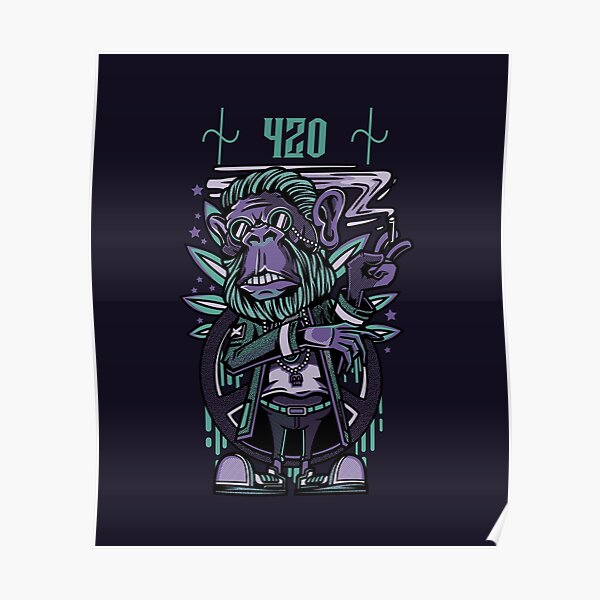 Monkey Graffiti Street joint Cannabis weed ganga dope Canvas Art Picture Print Monkey Graffiti Street joint Cannabis weed ganga dope Canvas Art Picture Print