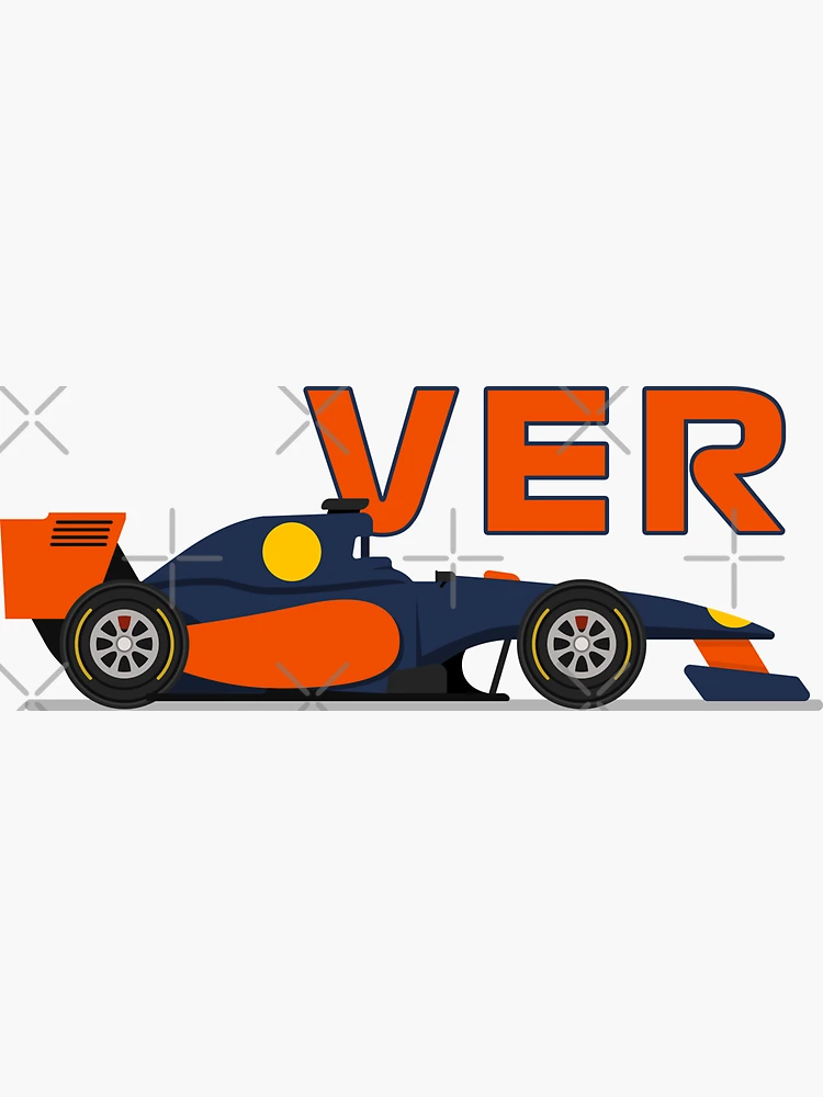 Red Bull 2021 Max Verstappen (Behind Wheel) Racing Sticker – Scuderia GP