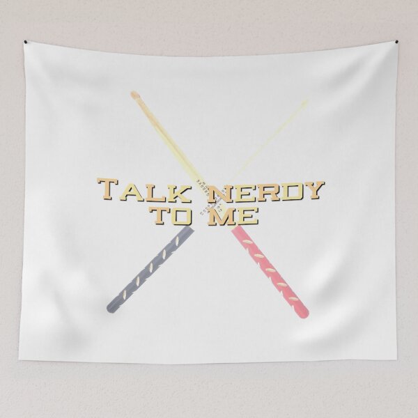 Item preview, Talk Nerdy To Me - Drumsticks designed and sold by BandMomDesigns.