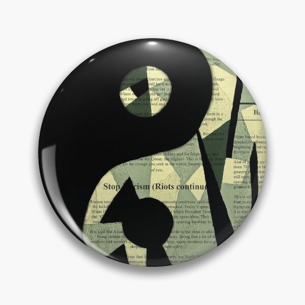 Item preview, Yin and Yang 2020 Newspaper Balance designed and sold by Inspireaglow.