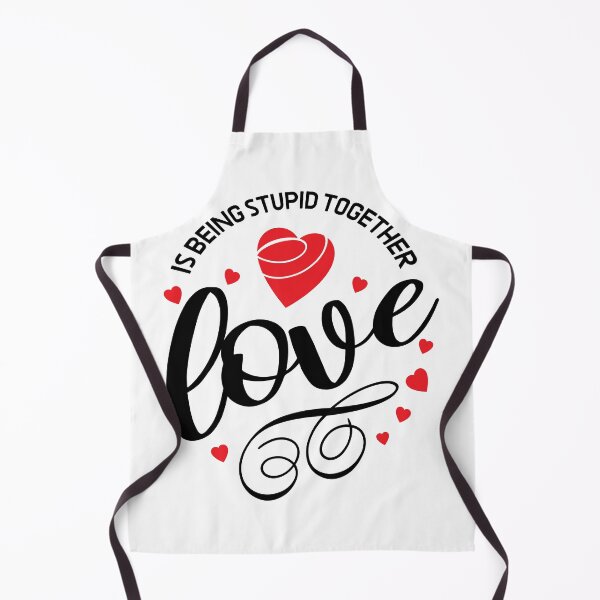 Item preview, Love is being stupid together. quote for Valentines day Classic T-Shirt Essential T-Shirt designed and sold by sacafroo.