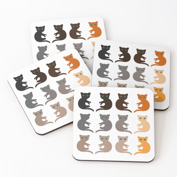 Item preview, A Study in Cat Colours (simplified) designed and sold by voidofstars.