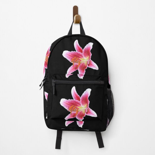 Item preview, Stargazer lily single flower with mason bee designed and sold by FunkiFunki.