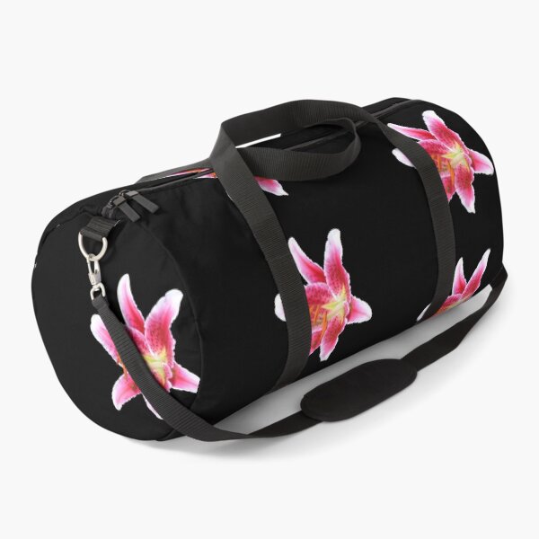 Item preview, Stargazer lily single flower with mason bee designed and sold by FunkiFunki.