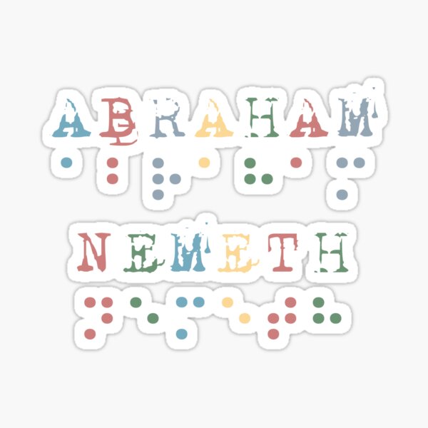 Braille Stickers for Sale