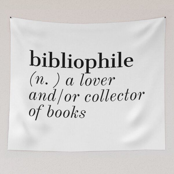 Artikelvorschau, Bibliophile Definition entworfen und verkauft von geedesignsstuff.