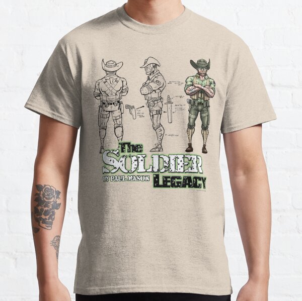 The Soldier Legacy #3: Character turnaround Classic T-Shirt