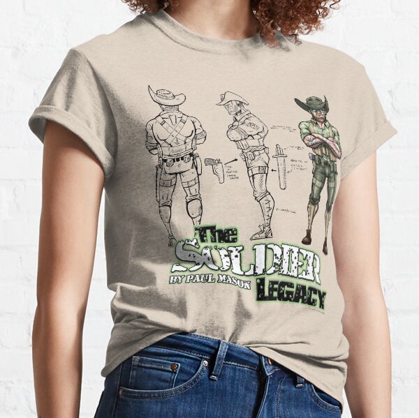 The Soldier Legacy #3: Character turnaround Classic T-Shirt
