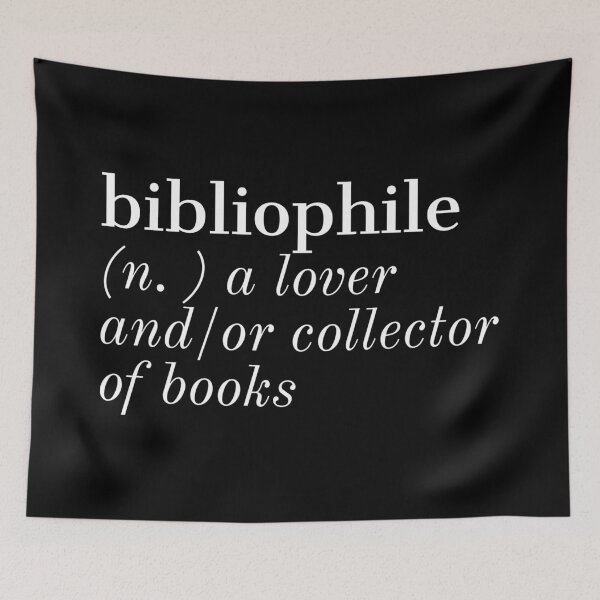 Artikelvorschau, Bibliophile Definition entworfen und verkauft von geedesignsstuff.