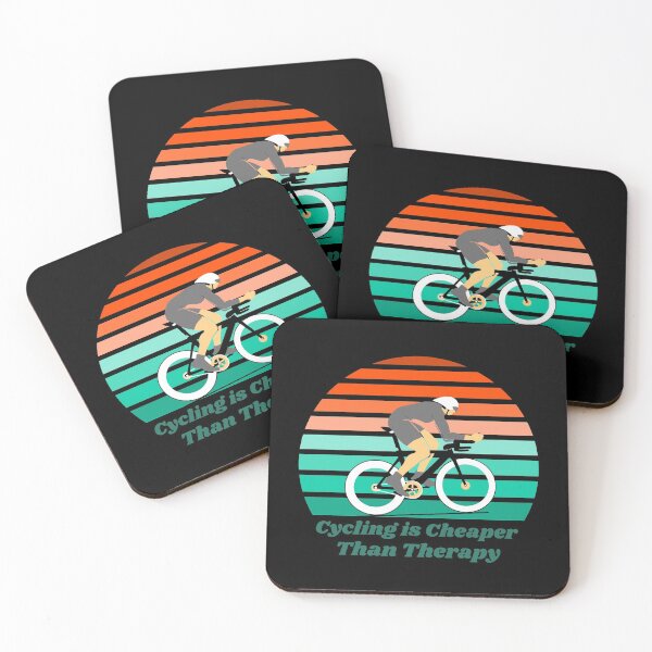 Item preview, Cycling is Cheaper than Therapy designed and sold by Six Deers.
