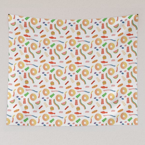 Item preview, Fun, Colorful, Yummy Gummy Sour Candy Collage designed and sold by rayvivienne.