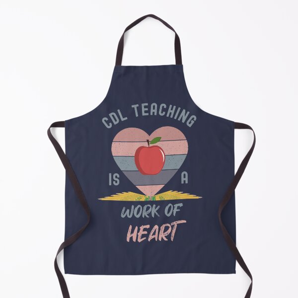 Item preview, CDL Teaching is a Work of Heart designed and sold by Dorkification.