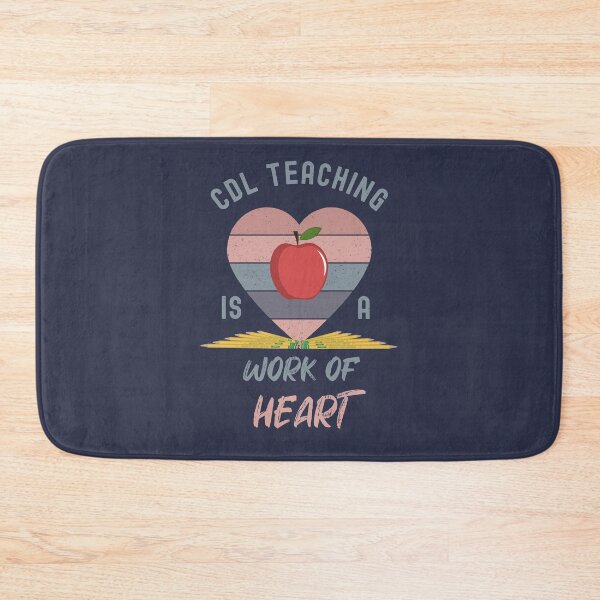 Item preview, CDL Teaching is a Work of Heart designed and sold by Dorkification.