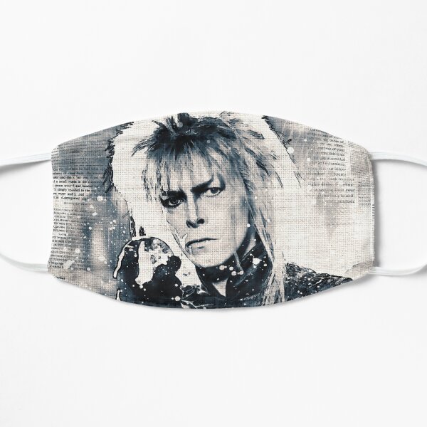 Jareth the goblin king Labyrinth classy movie Flat Mask