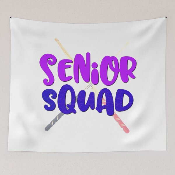 Item preview, Senior Squad - Drumsticks designed and sold by BandMomDesigns.
